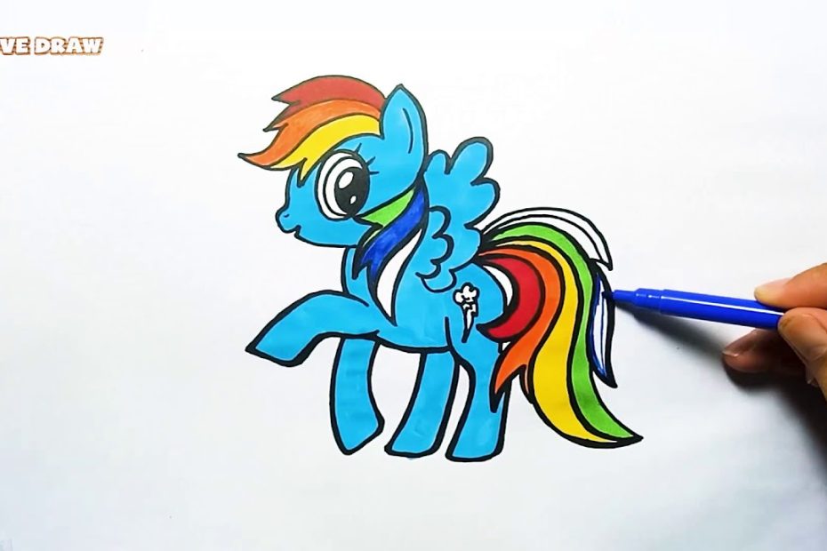 Vẽ Pony Và Những Người Bạn - How To Draw My Little Pony Step By Step - How  To Draw Princess Celestia - Youtube